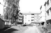 Gård vid hyreshus på Jakobsgatan, 1970-tal