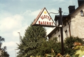 Slottsbageriets skylt på Slottgatan 24 A, 1982-09-02