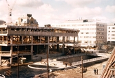 Byggnation av Krämaren och Rudbeckstunneln, 1960