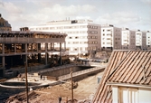 Byggnation av Krämaren och Rudbeckstunneln, 1960