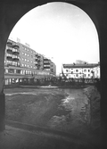 Portal mot gården i kvarteret Ryttaren, 1960-03-21