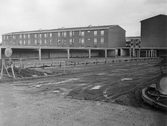 Blivande parkering i Varberga, 1966