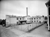 Skoglund & Olsons industribyggnad på Spinnaregatan i Strömsbro, Gävle. 16 september 1960.