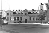 Norlings bryggeri på Kyrkogårdsgatan 12 innan rivning, 1960-tal