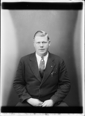 Hilmer Olsson från Aspö, Börstil socken, Uppland 1930