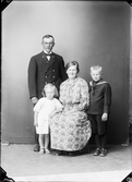 Familjen Sjölander från Singö, Uppland 1925