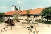 Lekplats på Östra vägen  i Odensbacken, 1970-tal