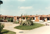 Lekande barn på Midgårdsvägen i Odensbacken, 1970-tal