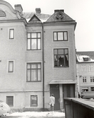 Ingång från innergård på Karlslundsgatan 19, 1970-tal