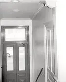 Utgång från trapphuset på Ringgatan 7, 1970-tal