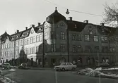 Bostadshus i hörnet på Tegelgatan 1 och Ringgatan 11, 1970-tal