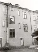 Takstege på innergården på Tegelgatan 5, 1970-tal
