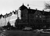 Hörnhus på Tegelgatan 1 och Ringgatan 11, 1970-tal