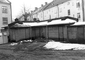 Förråd på innergård på Ringgatan 9, 1970-tal