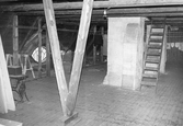Vindsutrymme på Karlslundsgatan 16, 1970-tal