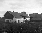 Barn på gärdesgård i Ramsberg, 1920-tal