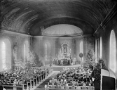Interiör från ramsbergs kyrka, 1920-tal
