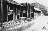 Byggnation av Båghuset, ca 1958
