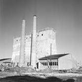 Byggnation av Rosta panncentral, 1948