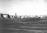 Byggnation av Rosta bostadsområde, 1948