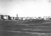 Byggnation av Rosta bostadsområde, 1948