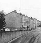 Hyreshus vid nerfart till Södergaraget, 1968-1972