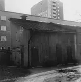 Gårdshus på Fabriksgatan 31, 1970-tal