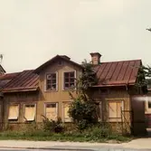 Litet trähus på Hagagatan 16, 1970-tal