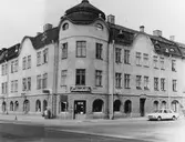 Lindells cykel i hörnet Ringgatan 11 och Tegelgatan 1, 1960-tal