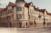 Hörnfastigheten på Karlslundsgatan 20 och Hertig Karls allé 14, 1970-tal