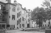 Innergård till Hertig Karls allé, Karlslundsgatan, 1970-tal