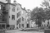 Innergård till Hertig Karls allé, Karlslundsgatan, 1970-tal