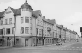 Korsningen Hertig Karls allé-Karlslundsgatan, 1970-tal