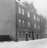 Hus på Köpmangatan mot Södra Allén, 1970-TAL
