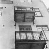 Balkonger på Nygatan 72, 1970-tal