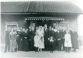 Rabbsta (Rabbesta), Munktorp.
Bröllopsfoto. 1920.