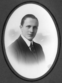 Carl Almqvist, elev vid Örebro tekniska elementarskola, 1921-06-07