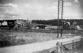 Feldts handel vid landsvägen i Hovsta, ca 1925