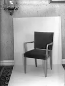 Sammetsklädd kontorsstol