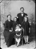 Familjen Storman från Singö, Uppland 1923