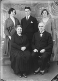 Familjen Granat från Hargshamn, Hargs socken, Uppland 1930