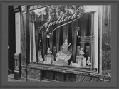 Skyltfönster i Holland 1929.