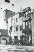 Örebro brandstation på Fabriksgatan 9-11, 1900