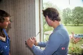 Fönsterbyte i Stjärnhusen, 1985-06-12
