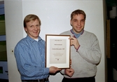 Vinnare av miljöpris och hedersomnämnande på Bomässan, 1992