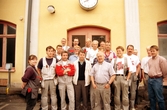 Gruppbild av Örebro-personal, 1990