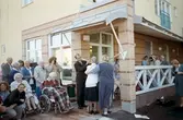 Invigning av äldreboende i Västhaga, 1990-tal