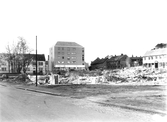 Krämartomten mot söder från Köpmangatan, 1959