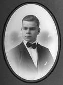 Martin Magnusson, elev vid Örebro Tekniska Elementarskola, 1921-06-07