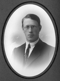 Albin Bergström, elev vid Örebro Tekniska Elementarskola, 1921-06-07